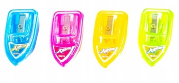 STRUGACZKA TEMPERÓWKA DO KREDEK ŁÓDKA ZESTAW 4SZT