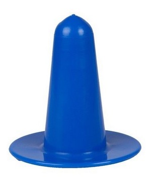 ZATYCZKA GUMY STRZYKOWEJ ŚLEPY STRZYK NIEBIESKI