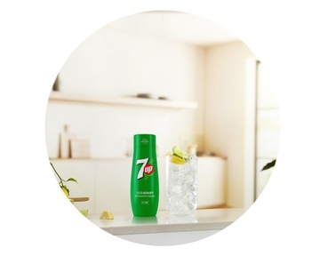 Сироп 7UP, концентрат, карбонизатор SodaStream