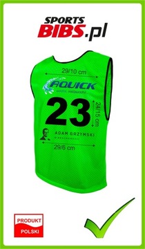 Znacznik Piłkarski Koszulka Treningowa Sportowa XS