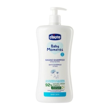 CHICCO_Набір Baby Moments Для купання Shampoo шампунь для всього тіла 0 міс.+ 750 мл