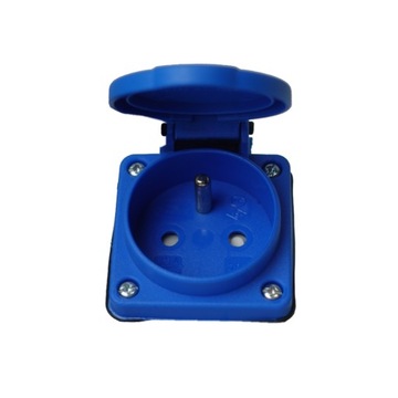 Кемпинговый адаптер CEE 16А на 230В французской системы