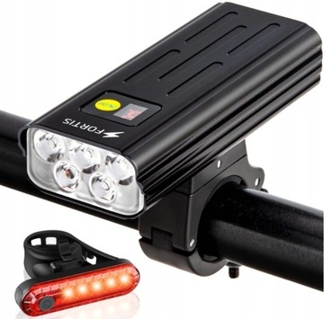 FORTIS X5 LAMPKA ROWEROWA POWERBANK LED T6 5200mAh