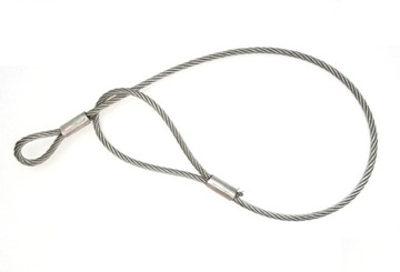 LINKA ZABEZPIECZAJĄCA STALOWA do przyczep 5MM 0,5M