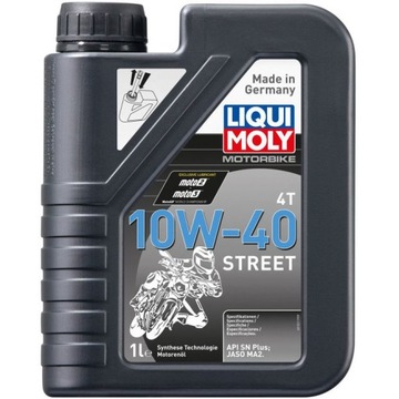 LIQUI MOLY OLEJ SILNIKOWY PÓŁSYNTETYCZNY 10W40 1L