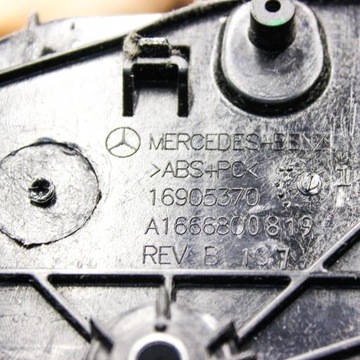 MERCEDES-BENZ GL X166 2013 LOKETNÍ OPĚRKA TUNELU STŘEDNÍHO