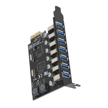 Адаптер PCI-E Card 1x на 7x USB 3.0 HUB