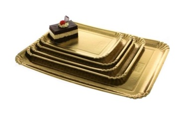 ПОДДОН ДЛЯ БУМАГИ ELITE GOLD 30х40см 1ШТ. РЕДПЛАСТ