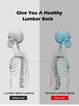 Poduszka odzyskiwania ciśnienia poduszki lędźwiowe