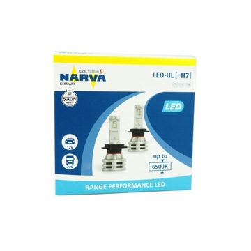 СВЕТОДИОДНЫЕ ЛАМПЫ H7 ОРИГИНАЛЬНЫЕ NARVA PERFORMANCE 6500K 12В/24В CANBUS