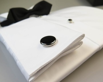 Белая свадебная рубашка под смокинг М2 164-170 40-Regular