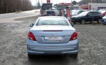 Peugeot 207 CC 1.6 VTi 120KM 2010 Peugeot 207 CC 1.6 120KM Kabriolet Zarejestrowany Klima Grzane fotele 1.6, zdjęcie 5