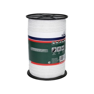 TAŚMA OGRODZENIOWA DO PASTUCHA 12,5MM FARMA 200M 704007FA