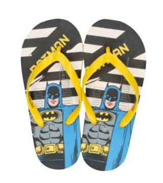 BATMAN KLAPKI JAPONKI DZIECIĘCE ROZM 33-34
