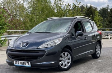 Peugeot 207 SW 1.4 VTi 95KM 2008 Peugeot 207 1.4 Benzyna 95 Km Dach panoramiczn...