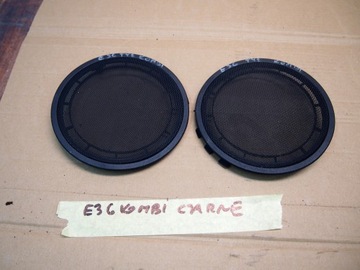 Bmw e36 osłona głośnika prawa lewa czarne
