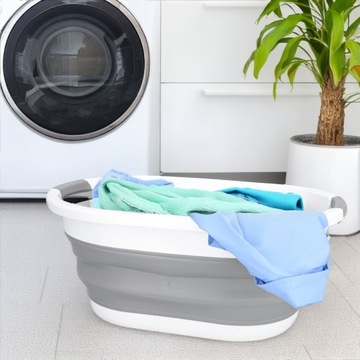 Корзина для белья, складная чаша, ванна, большая силиконовая туристическая раковина.