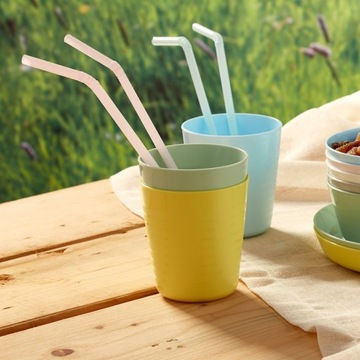 IKEA KALAS narzynia dla dzieci 36szt zestaw pastel