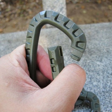 ВЫЖИВАТЕЛЬНЫЙ ОРАНЖЕВЫЙ ПЛАСТИКОВЫЙ КАРАБИН