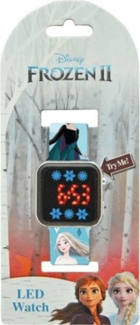 Zegarek LED cyfrowy z kalendarzem Frozen KRAINA LODU