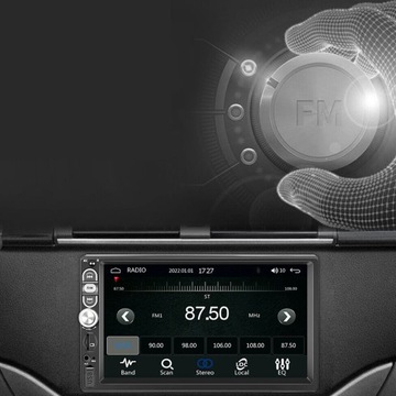 RADIO SAMOCHODOWE USB DOTYKOWE ANDROID AUTO CARPLAY MIRROR LINK