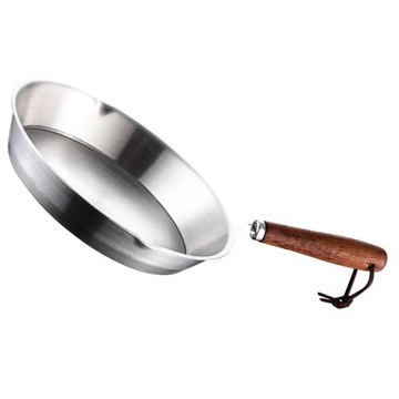 Patelnia Nierdzewna Wok Śniadanie Małe Jajko,12 cm