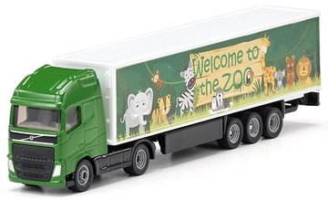 SIKU 1627 Ciężarówka z naczepą TIR WELCOME ZOO