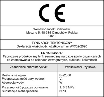Архитектурная фасадная штукатурка с эффектом БЕТОНА 17 кг