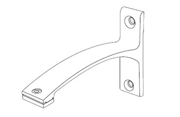 WSPORNIK ŚCIENNY POJ. CLASSIC/MODERN 12CM