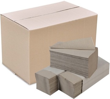 RĘCZNIKI Papierowe RĘCZNIK Papierowy SZARY ZZ 4000 2W CELULOZA
