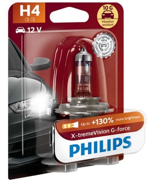 ŻARÓWKA H4 12V 60/55W X-TREMEVISION G-FORCE