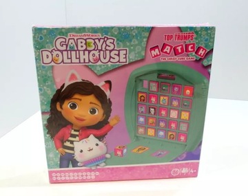 KOCI DOMEK GABI GRA LOGICZNA TOP TRUMPS MATCH GABBY'S DOLLHOUSE
