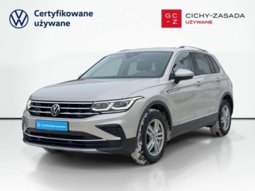 Volkswagen Tiguan II SUV Facelifting 1.5 TSI 150KM 2023 Volkswagen Tiguan TSI 150KM Elegance DSG FVAT23 MATRIX Keyless
