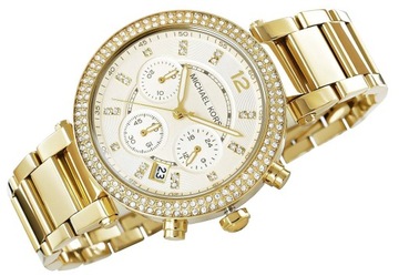 Zegarek damski Michael Kors MK5354 Złota bransoleta Luksusowy + BOX