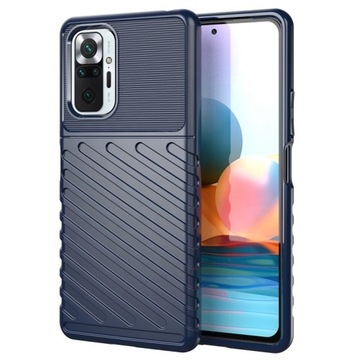 Etui silikonowe Pancerne Armor plecki do Xiaomi Redmi Note 10 Pro