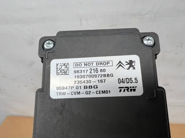 CITROEN C3 III ZRCÁTKO VNITŘNÍ + POUZDRO SENSOR 9827528277 9831721680