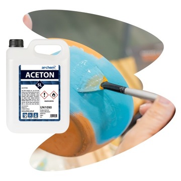 Технический ацетон 5л Обезжириватель Растворитель Очиститель