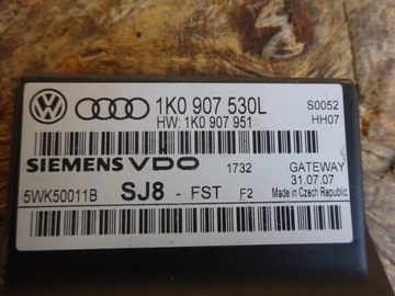AUDI TT 8J 06-14 МОДУЛЬ ШЛЮЗА 1K0907530L