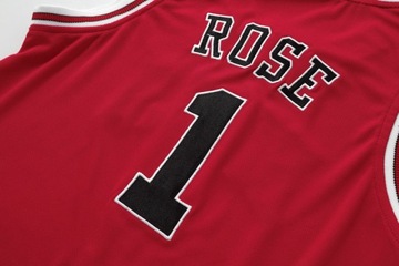 Комплект джерси Bulls No. 1 Derrick Rose, S