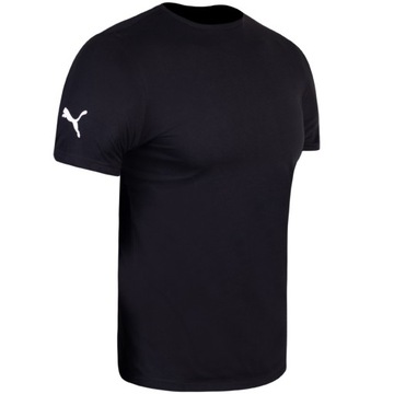 Puma t-shirt koszulka męska czarna klasyczna bawełna 768123 01 2XL