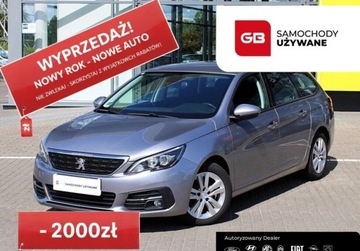 Peugeot 308 II SW Facelifting 1.5 BlueHDI 130KM 2020 Peugeot 308 1.5 BlueHDI 130KM Active SS FV23 Salon PL Serwis ASO 1 wl.