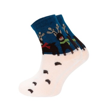 Рождественские носки 5 пар НАБОР ПОДАРОЧНОЕ УКРАШЕНИЕ ЦВЕТНОЕ