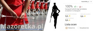 Детский розовый комплект жезлов Majorette - 70 см