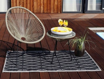 УЛИЧНЫЙ КОВРИК ДЛЯ БАЛКОНА, ТЕРРАСЫ, САДА, 160x230 СМ, ВОДОНЕПРОНИЦАЕМЫЙ
