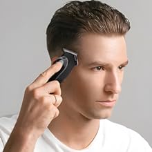 Триммер HTC At-118 Zero Cutting Type-C с 3 беспроводными насадками