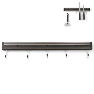 Listwa magnetyczna na noże z haczykami dł. 450 mm