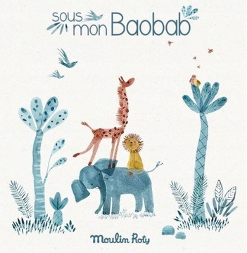 Проектор SOUS MON BAOBAB с слайдами MOULIN ROTY