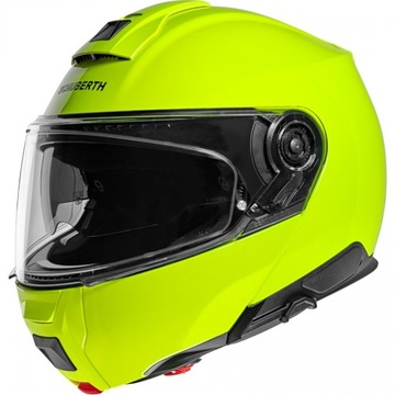 Schuberth C5 FLUO YELLOW Kask Motocyklowy 59/L OD RĘKI!