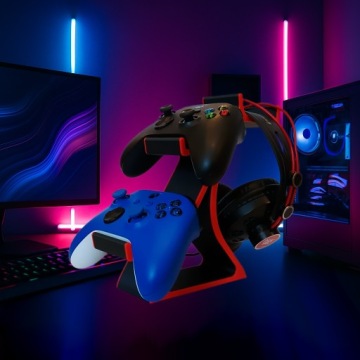 Подставка для контроллеров Playstation PS5 PS4 Xbox для двух планшетов и гарнитуры