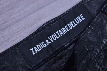 ZADIG & VOLTAIRE Skórzane Spodnie Damskie / XS